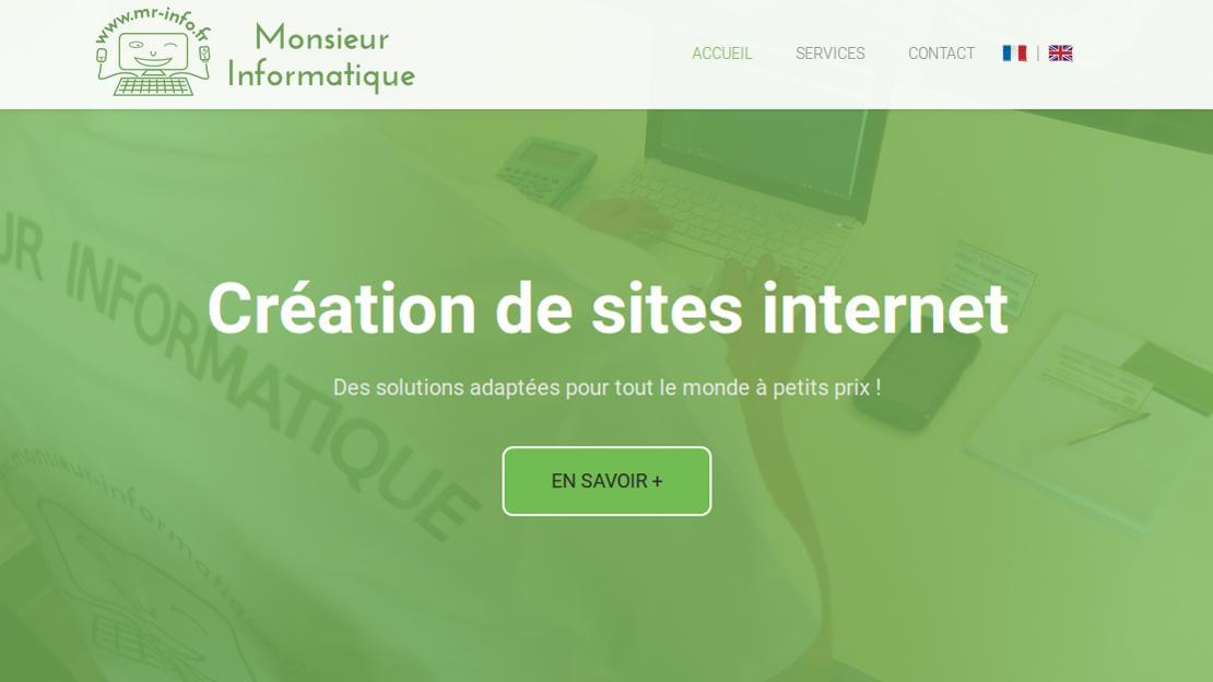 Monsieur Informatique - Création et gestion de sites internet